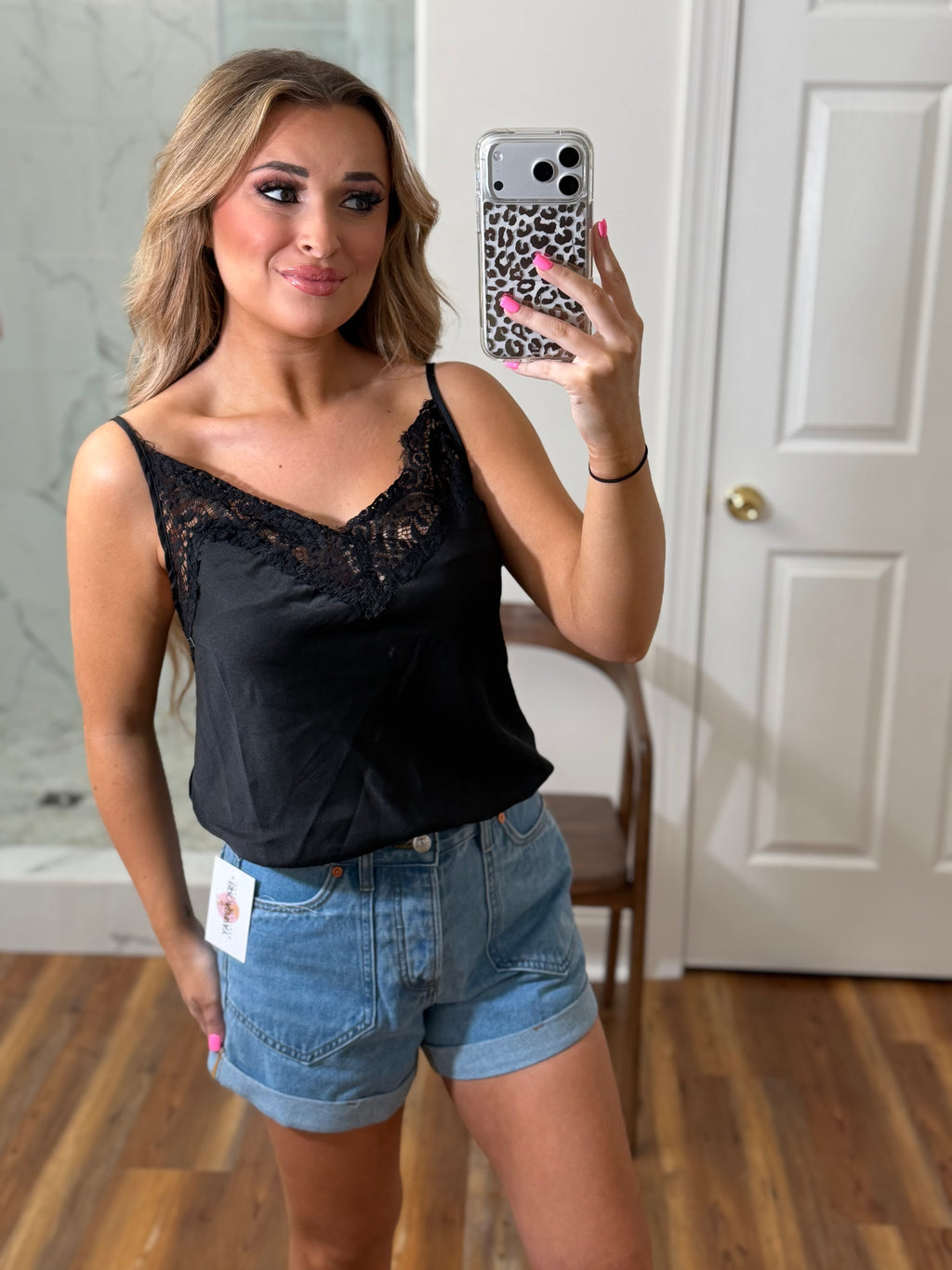 Slinky Lace Camisole