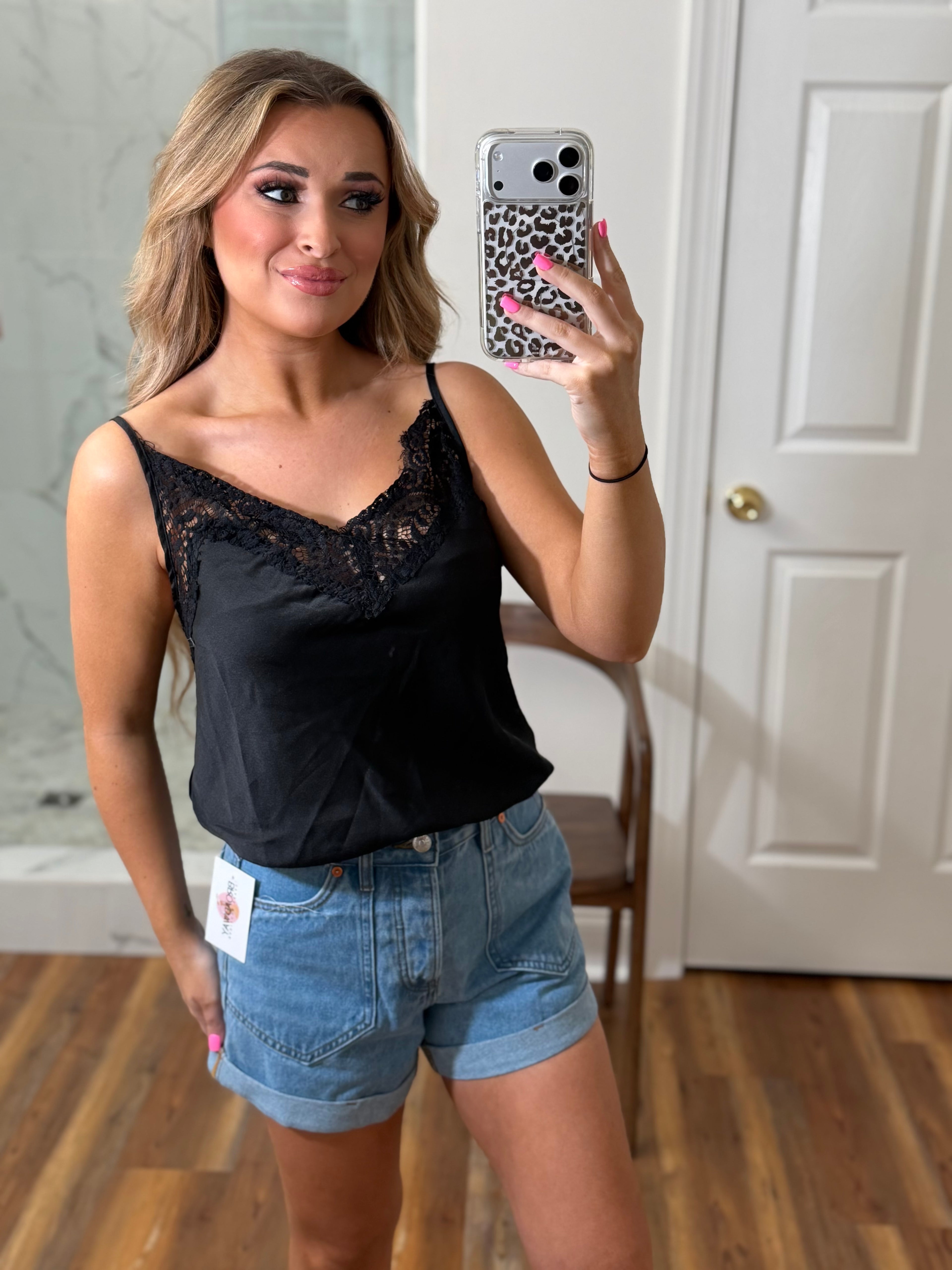 Slinky Lace Camisole