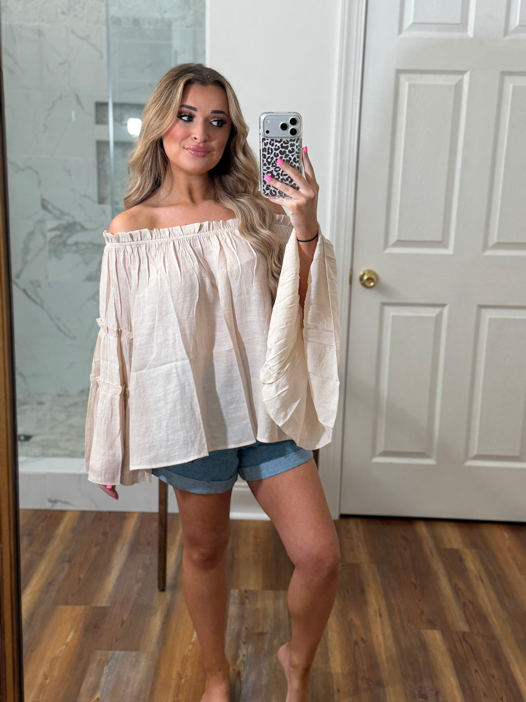 Bell bottom Sleeve Top