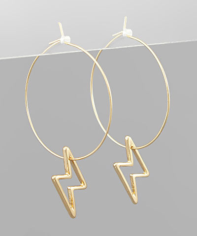 Lighting Hoop Dangle