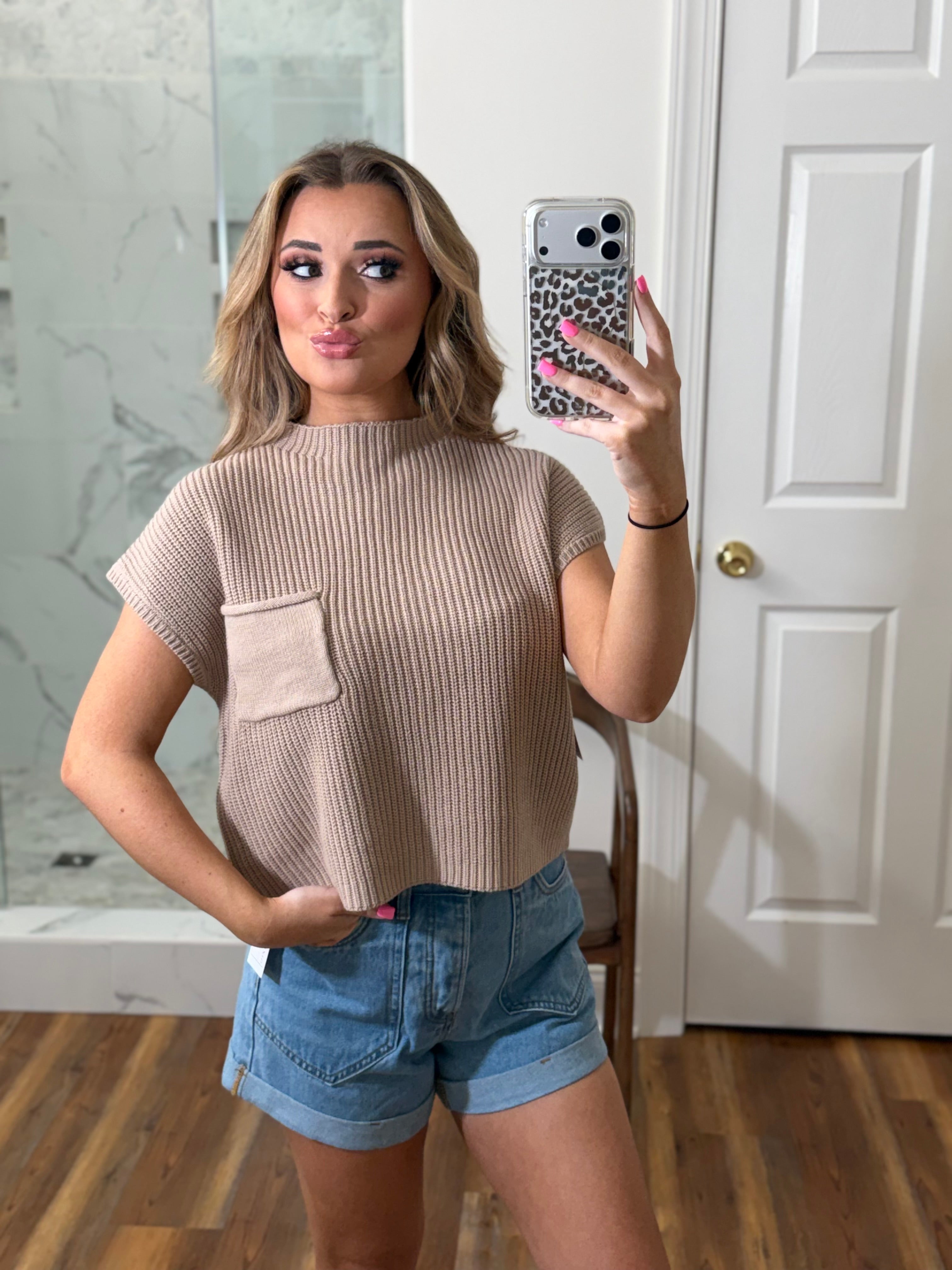 Mock Neck Sweater