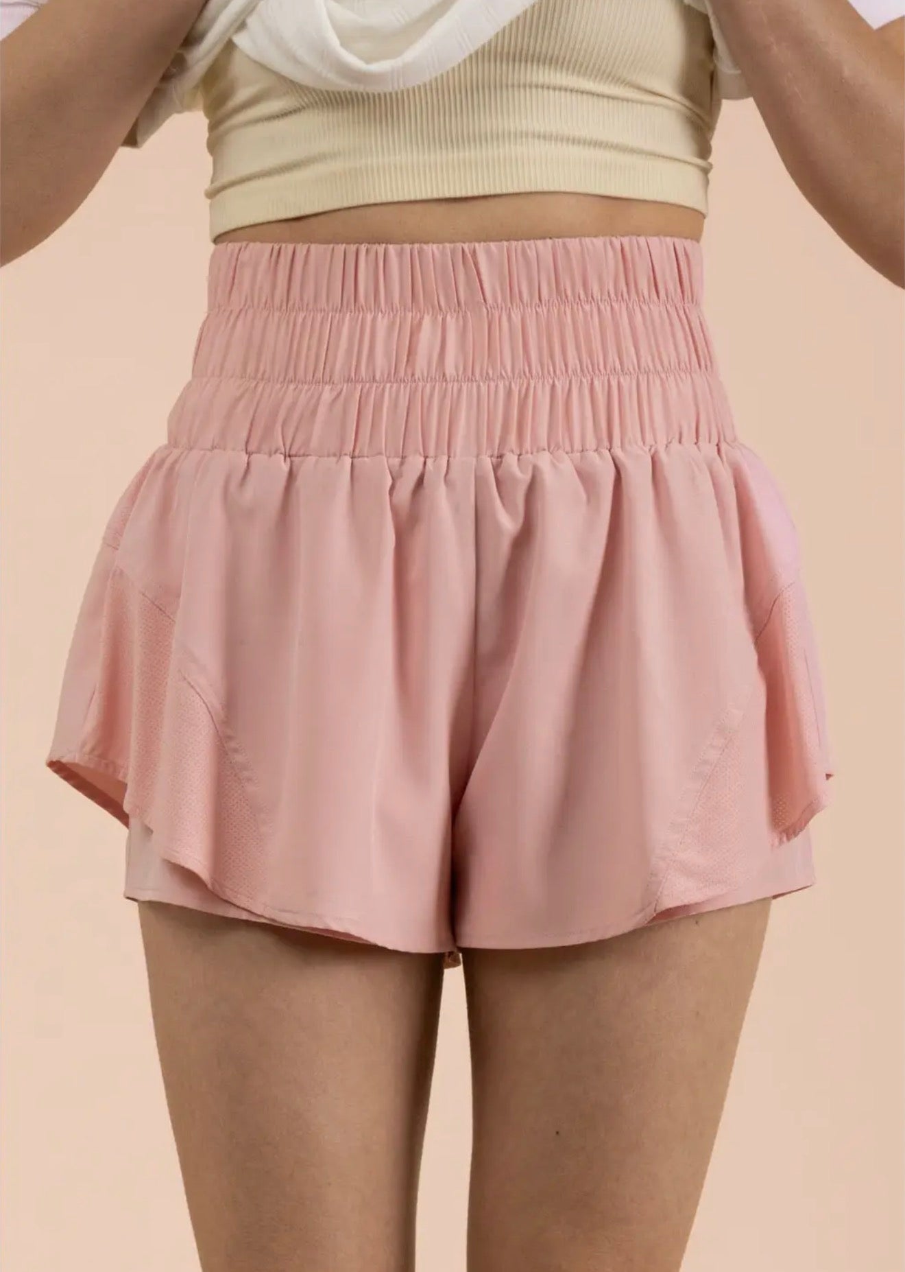 Double Layered Active Shorts