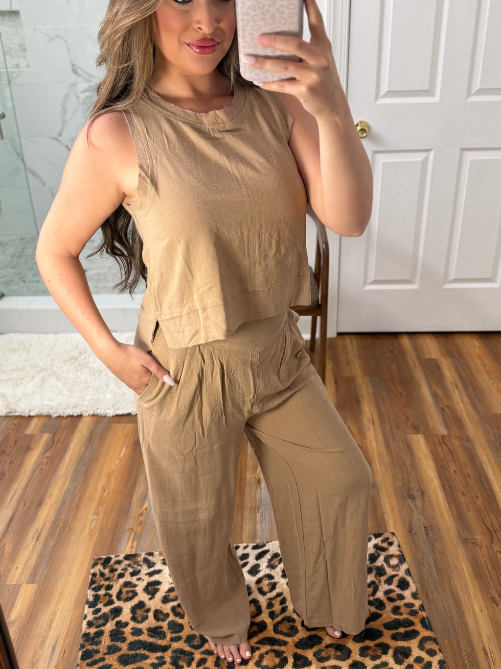 Linen Set Mocha