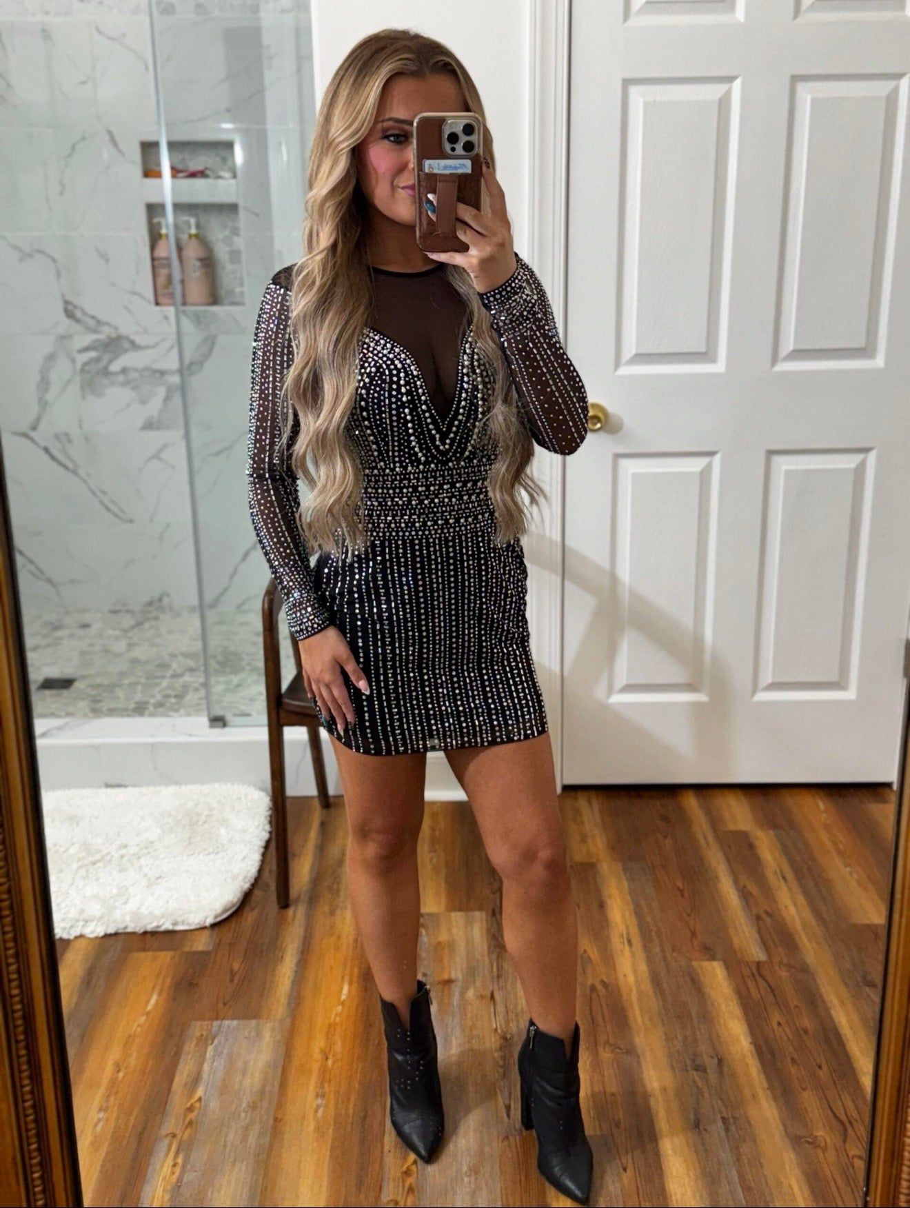 Rhinestone Dress