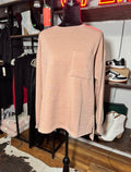 Comfy Sweatshirt Tan