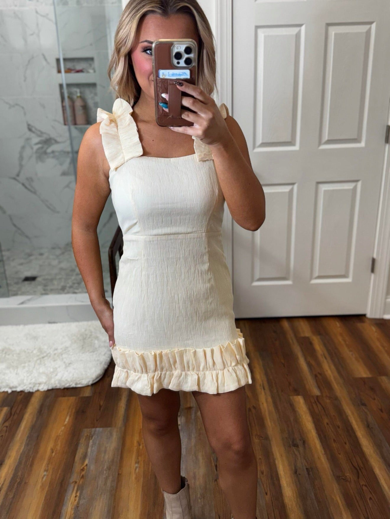 Sunday Cream Dress