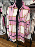 Pink Flannel Jacket